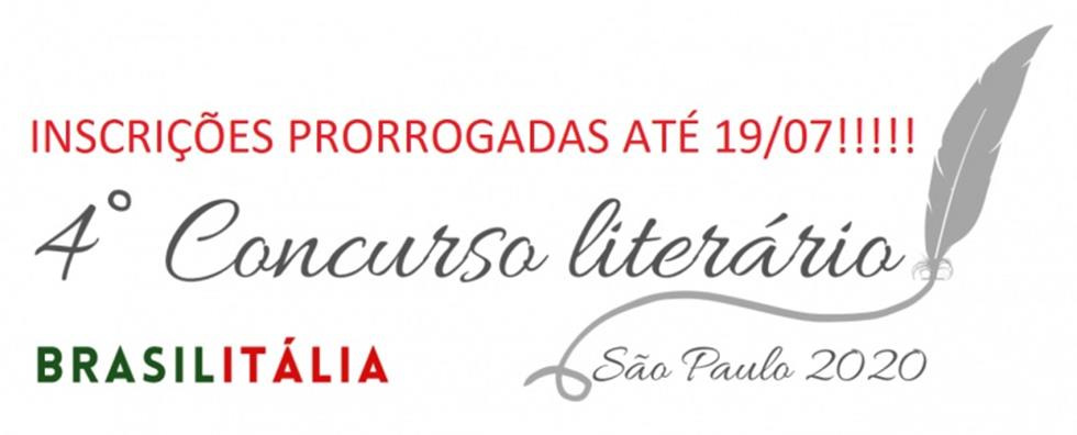 4º CONCURSO LITERÁRIO BRASILITÁLIA 2020-2021 Comites/SP – Comissão Cultura