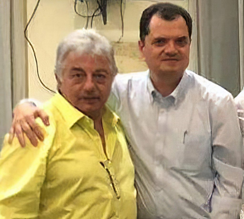 Fabio Porta con Franco Perrotta