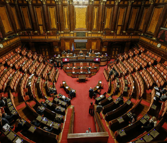 L’aula del Senato