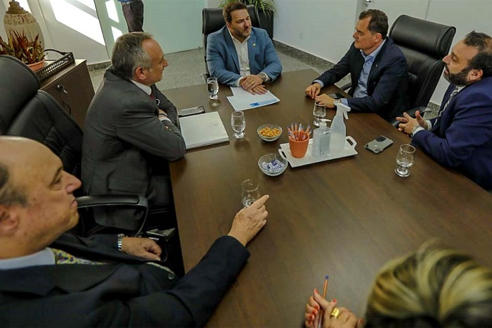 Senador Porta e o Cônsul Fornara em Porto Velho, capital de Rondônia