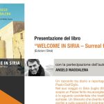 O Deputado Fabio Porta recebe na Câmara dos Deputados a apresentação do livro “Welcome in Siria” de Angelo Maddalena – 2 de dezembro, das 19h00 às 20h00