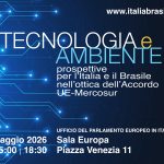 UE-MERCOSUL: Itália e Brasil em confronto sobre as oportunidades em matéria de tecnologia e ambiente